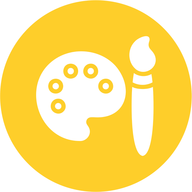 Aulas de Artes no Colégio Vinícius de Moraes