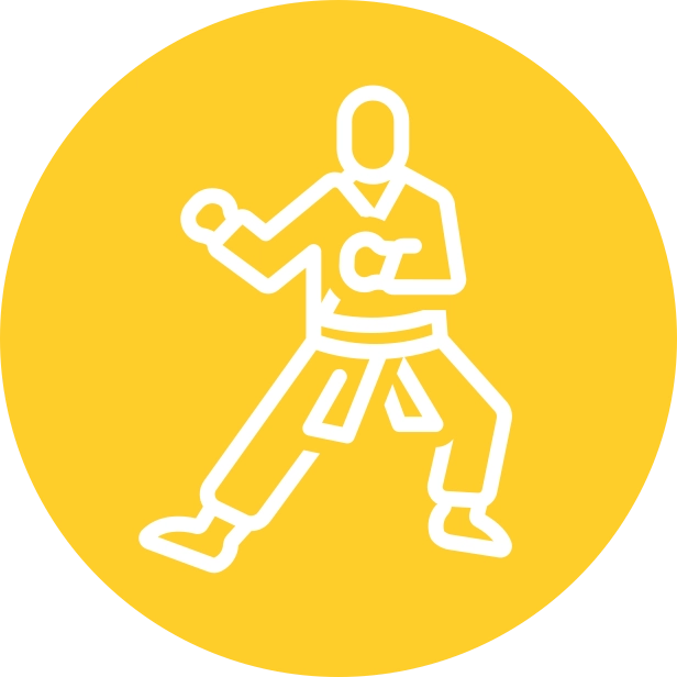 Aulas de Karatê no Colégio Vinícius de Moraes